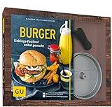 Burger-Set: mit antihaftbeschichteter Burgerpresse aus Aluguss (GU Kochen Plus)